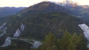 Archived webcam image showing Laax - Rhine Canyon on 27 Apr 2026 at 06:10