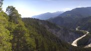Archived webcam image showing Laax - Rhine Canyon on 27 Apr 2026 at 10:10