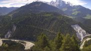 Archived webcam image showing Laax - Rhine Canyon on 27 Apr 2026 at 12:10