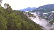 Archived webcam image showing Laax - Rhine Canyon on 7 May 2026 at 07:49
