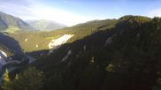 Archived webcam image showing Laax - Rhine Canyon on 14 Jun 2026 at 06:43