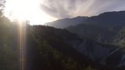 Archived webcam image showing Laax - Rhine Canyon on 14 Jun 2026 at 07:43