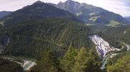 Archived webcam image showing Laax - Rhine Canyon on 14 Jun 2026 at 10:43