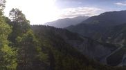 Archived webcam image showing Laax - Rhine Canyon on 17 Jun 2026 at 08:29