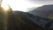 Archived webcam image showing Laax - Rhine Canyon on 26 Jun 2026 at 06:35