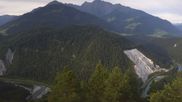 Archived webcam image showing Laax - Rhine Canyon on 26 Jun 2026 at 07:35