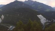 Archived webcam image showing Laax - Rhine Canyon on 26 Jun 2026 at 22:35