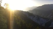 Archived webcam image showing Laax - Rhine Canyon on 5 Aug 2026 at 07:32