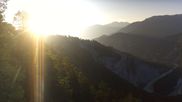 Archived webcam image showing Laax - Rhine Canyon on 2 Aug 2026 at 07:43