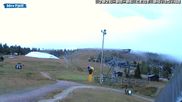 Archived webcam image showing Idre Fjäll - chair lift Västbacken on 6 Aug 2026 at 04:03