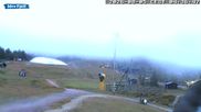 Archived webcam image showing Idre Fjäll - chair lift Västbacken on 6 Aug 2026 at 00:03