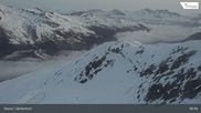 Archiviertes Webcam Bild: Davos: Jakobshorn (Blick Brämabüel) am 12.04.2026 um 07:34 Uhr