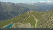 Archiviertes Webcam Bild: Davos: Jakobshorn (Blick Brämabüel) am 12.07.2026 um 16:40 Uhr