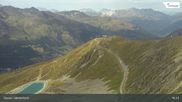 Archived webcam image showing Jakobshorn - Brämabüel on 24 Aug 2026 at 16:58