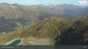 Archived webcam image showing Jakobshorn - Brämabüel on 24 Aug 2026 at 10:58