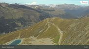Archiviertes Webcam Bild: Davos: Jakobshorn (Blick Brämabüel) am 26.08.2026 um 14:51 Uhr