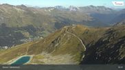 Archiviertes Webcam Bild: Davos: Jakobshorn (Blick Brämabüel) am 26.08.2026 um 10:51 Uhr
