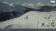 Archived webcam image showing Jakobshorn - Brämabüel on 26 Feb 2026 at 16:36