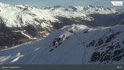 Archived webcam image showing Jakobshorn - Brämabüel on 25 Mar 2026 at 08:22