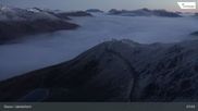 Archiviertes Webcam Bild: Davos: Jakobshorn (Blick Brämabüel) am 09.10.2026 um 07:53 Uhr