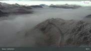Archiviertes Webcam Bild: Davos: Jakobshorn (Blick Brämabüel) am 09.10.2026 um 08:53 Uhr