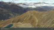Archiviertes Webcam Bild: Davos: Jakobshorn (Blick Brämabüel) am 09.10.2026 um 14:53 Uhr