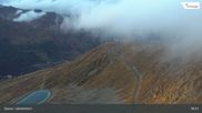 Archiviertes Webcam Bild: Davos: Jakobshorn (Blick Brämabüel) am 10.10.2026 um 18:44 Uhr