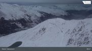 Archived webcam image showing Jakobshorn - Brämabüel on 25 Oct 2026 at 07:03