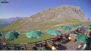 Archived webcam image showing Schatzalp - Strela Ski Resort on 1 Aug 2026 at 08:54
