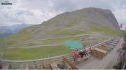 Archived webcam image showing Schatzalp - Strela Ski Resort on 1 Aug 2026 at 14:54