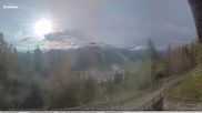 Archived webcam image showing Schatzalp Bahn on 4 May 2026 at 08:33