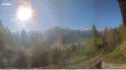 Archived webcam image showing Schatzalp Bahn on 25 May 2026 at 08:44