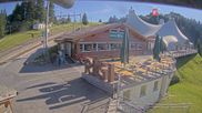 Archived webcam image showing Rigi Ski Resort - Bahnhöfli restaurant on 12 Jul 2026 at 08:15