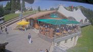 Archived webcam image showing Rigi Ski Resort - Bahnhöfli restaurant on 1 Aug 2026 at 14:25
