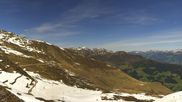 Archived webcam image showing Mayrhofen Ski Resort: Unterberg on 3 May 2026 at 12:51