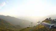 Archived webcam image showing Mayrhofen Ski Resort: Unterberg on 3 Aug 2026 at 06:59