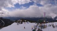 Archived webcam image showing Panorama Ski Lake Louise on 4 Apr 2026 at 20:00
