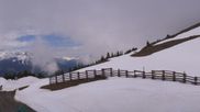 Archiviertes Webcam Bild: Panorama Lake Louise am 27.05.2026 um 20:46 Uhr