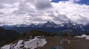 Archiviertes Webcam Bild: Panorama Lake Louise am 18.06.2026 um 22:17 Uhr