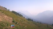 Archived webcam image showing Panorama Ski Lake Louise on 6 Aug 2026 at 18:41