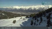 Archived webcam image showing View Glungezer: Lake Zirbensee on 5 Apr 2026 at 09:35