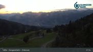 Archived webcam image showing View Glungezer: Lake Zirbensee on 4 Jul 2026 at 21:11