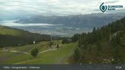 Archived webcam image showing View Glungezer: Lake Zirbensee on 26 Aug 2026 at 07:39