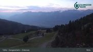 Archived webcam image showing View Glungezer: Lake Zirbensee on 4 Oct 2026 at 03:11