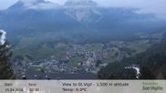 Archiviertes Webcam Bild: St. Vigil in Enneberg im Südtiroler Pustertal am 15.04.2026 um 06:15 Uhr