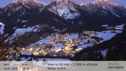 Archiviertes Webcam Bild: St. Vigil in Enneberg im Südtiroler Pustertal am 26 Feb 2026 um 18:49 Uhr