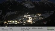 Archiviertes Webcam Bild: St. Vigil in Enneberg im Südtiroler Pustertal am 27 Feb 2026 um 02:40 Uhr
