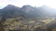 Archived webcam image showing View towards San Vigilio in South Tyrol at 1.500 m on 25 Oct 2026 at 08:24