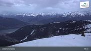 Archived webcam image showing Top Station zellamseeXpress on 14 Apr 2026 at 05:12