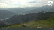 Archived webcam image showing Top Station zellamseeXpress on 18 Jun 2026 at 09:38